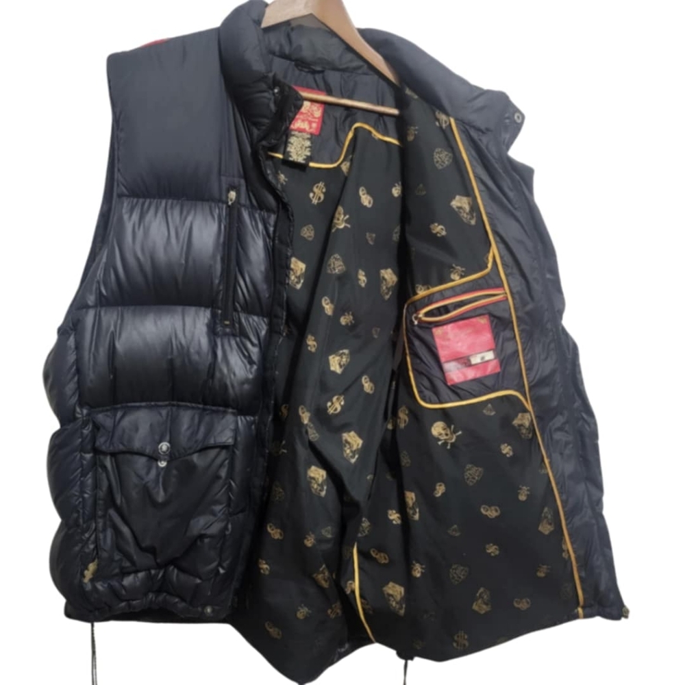 Rare Stash House Y2K Vintage Down Puffer Vest 3 XL